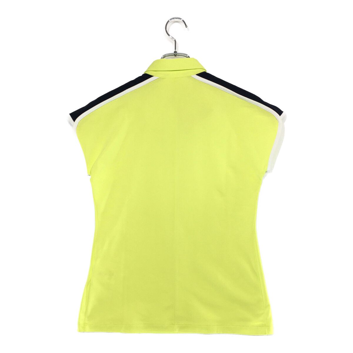 coco 中古 デサントゴルフ DESCENTE GOLF レディース 半袖ポロシャツ M 黄 イエロー 鹿の子 中古 レディース デサントゴルフ DESCENTE GOLF 半袖ポロシャツ