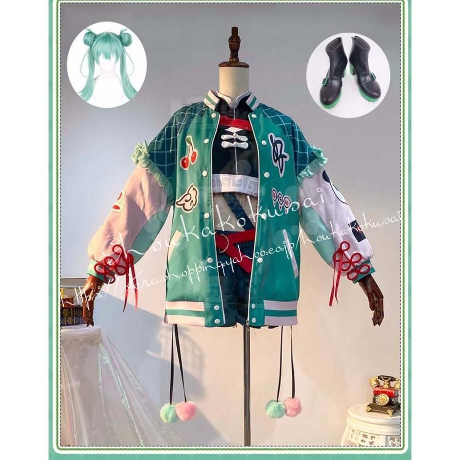 初音ミク ハオ 中華風 コスプレ衣装 日常服 ハロウィン仮装 文化祭
