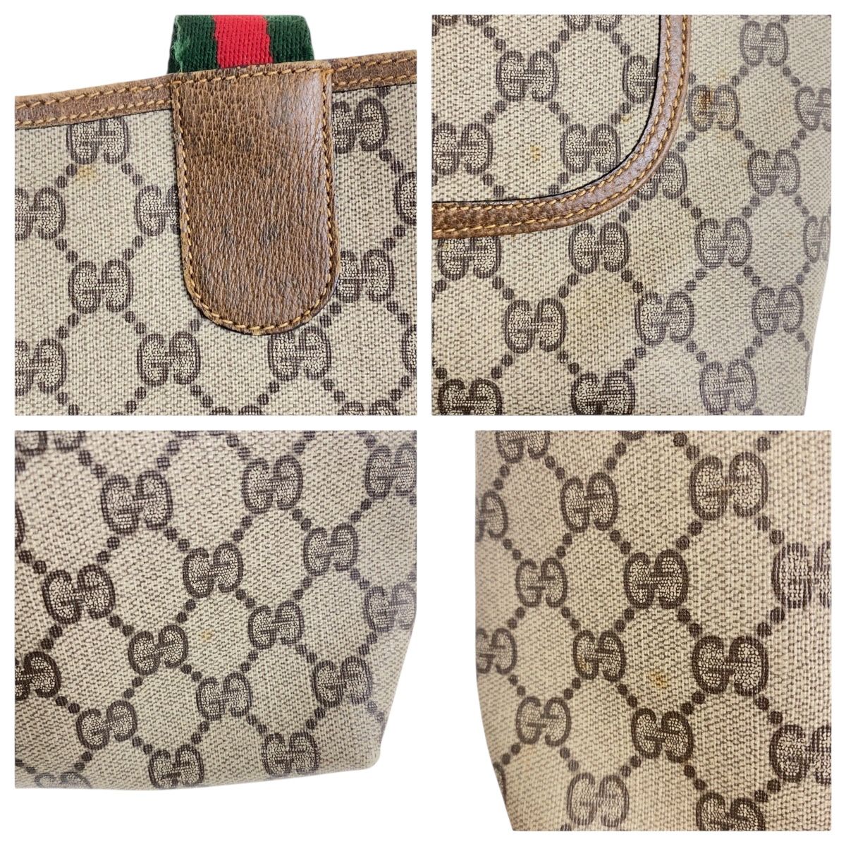 GUCCI グッチ ヴィンテージ オールドグッチ シェリーライン 男女兼用