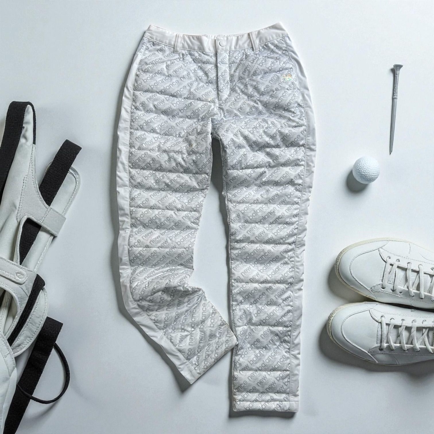 NEW BALANCE GOLF ニューバランスゴルフ 中綿 防寒 パンツ ホワイト