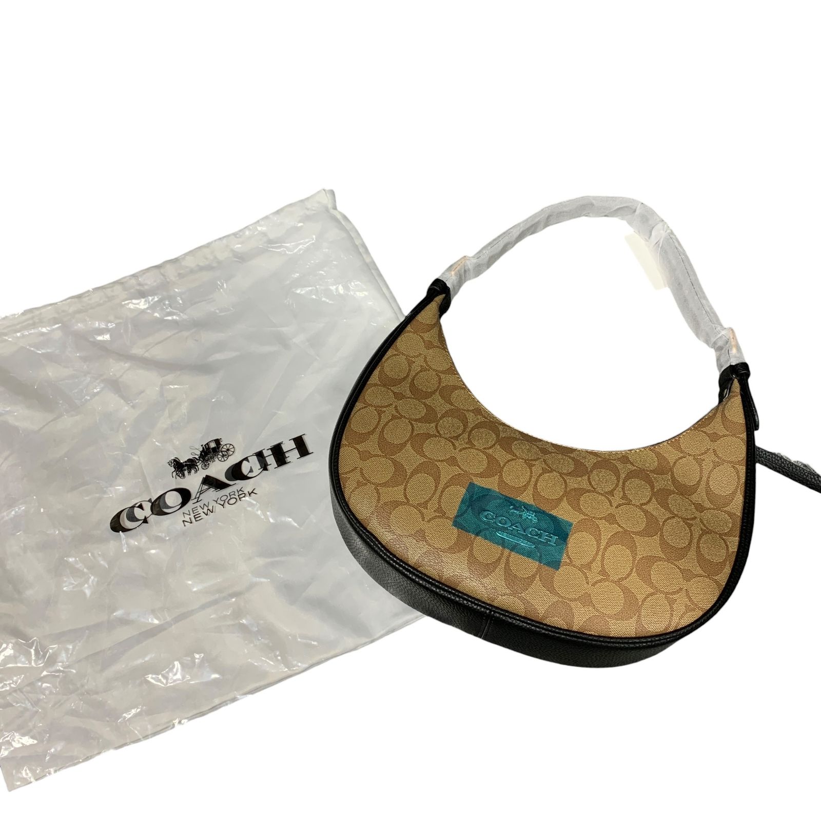 ◇未使用品◇COACH コーチ C1322 PVC 三日月 ミニサイズ ハンド バック  