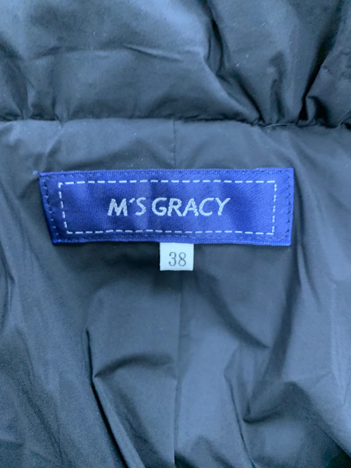 M's Gracy ブラックコート 38 M'S GRACY ブラックカーディガン 38 - メルカリ