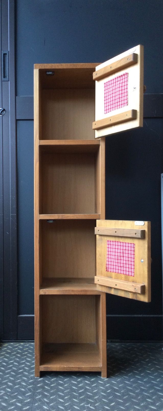 カントリー家具ハートくり抜き木製キャビネット カントリー家具 木製ハート型4段キャビネット アメリカンカントリー