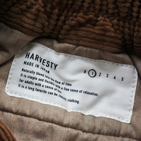 HARVESTY ハーベスティ A11716-2 コーデュロイサーカスパンツ 1