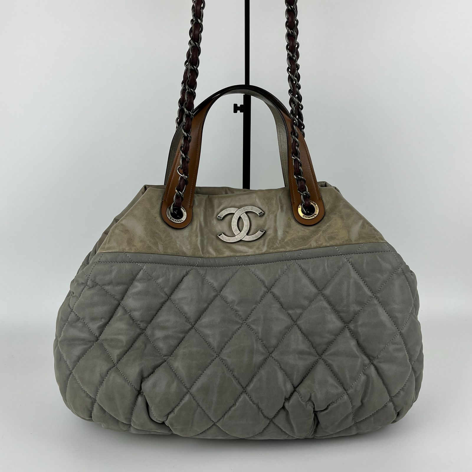 中古】CHANEL シャネル ココマーク マトラッセ ショルダーバッグ 中古】CHANEL シャネル ココマーク マトラッセ ショルダーバッグ