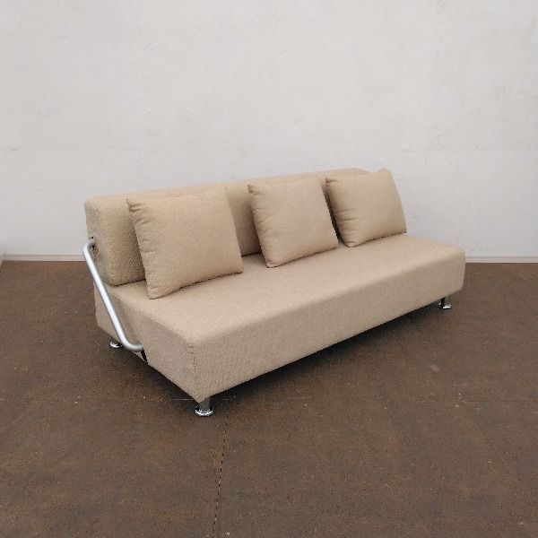 ベージュソファベッド2人掛け 送料無料！】 ソファベッド ベージュ ソファー ベッド 2人掛け 2.5人