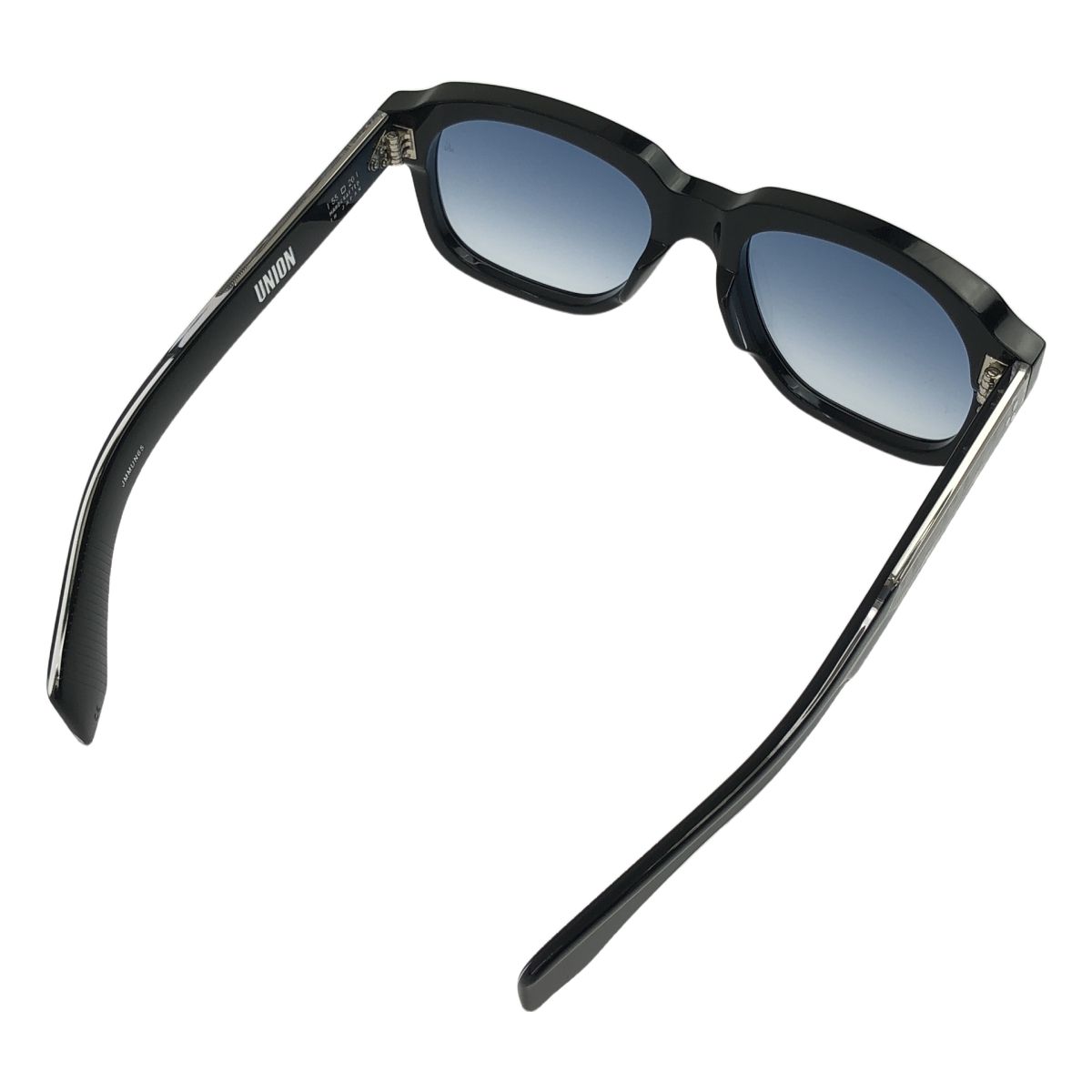 JACQUES MARIE MAGE ジャックマリーマージュ UNION ユニオン アセテート スクエア サングラス 55 22 ブラック メンズ