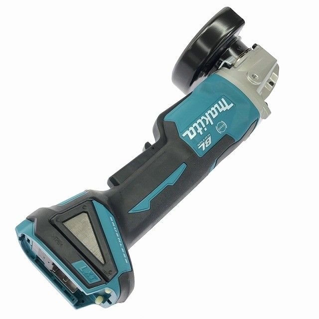 makita マキタ 18V 100mm 充電式ディスクグラインダ GA420DZ サイドグリップ 研削砥石 説明書付 XLOCK 自動変速 APT 115460 HRDEVELOPMENT_JP