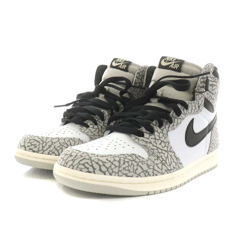 ナイキ NIKE Air Jordan 1 High OG White Cement エアジョーダン 1 
