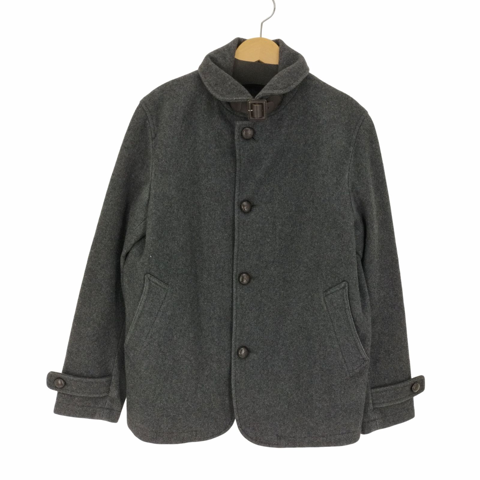 カシミヤ混【URBAN RESEARCH DOORS】ウールショートコート　40 カシミヤ混【URBAN RESEARCH DOORS】ウールショートコート40