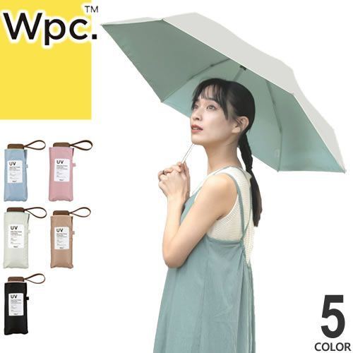 wpc w.p.c 日傘 折りたたみ傘 傘 遮光インサイドカラーtiny レディース