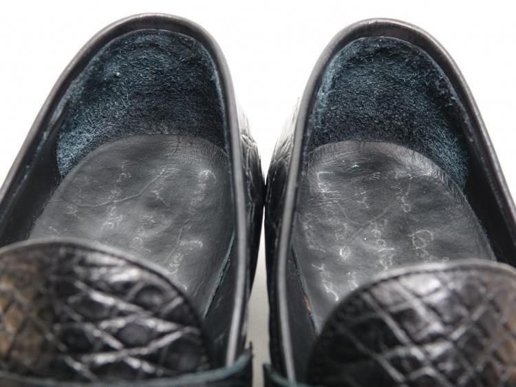 美品 エンツォボナフェ BEAUFOR 6.5 黒 118 / 0619 おすすめ!! 使用数回 エンツォボナフェ ローファー