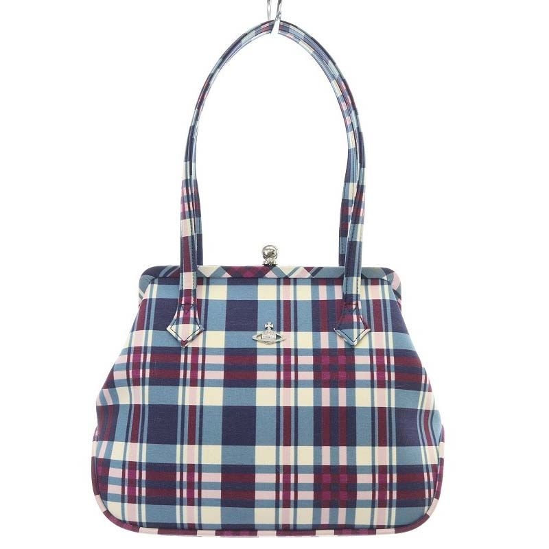 ヴィヴィアンウエストウッド Vivienne Westwood ハンドバッグ タータン