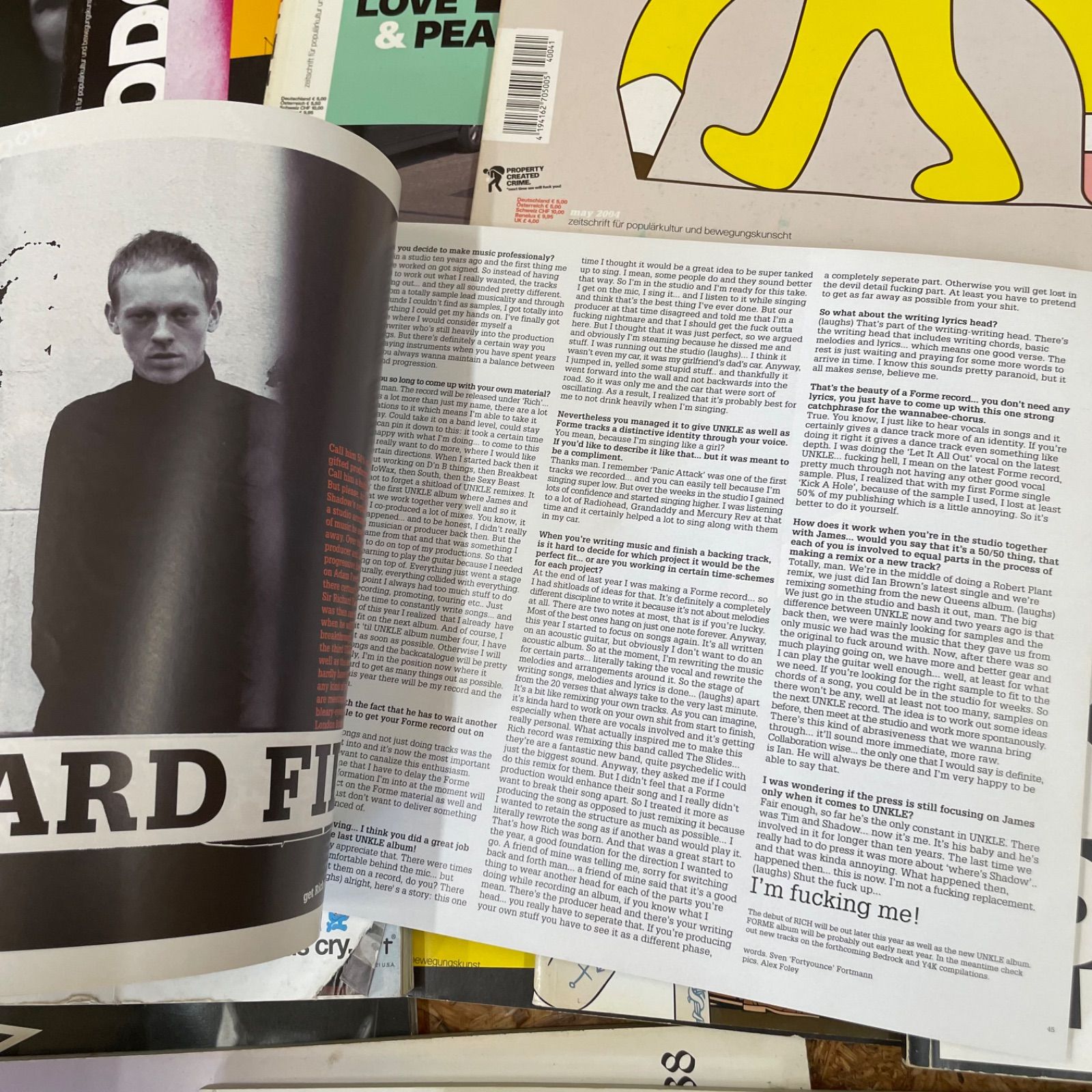 18冊セット LODOWN 2004~2005年 海外マガジン ベルリン 洋書 雑誌