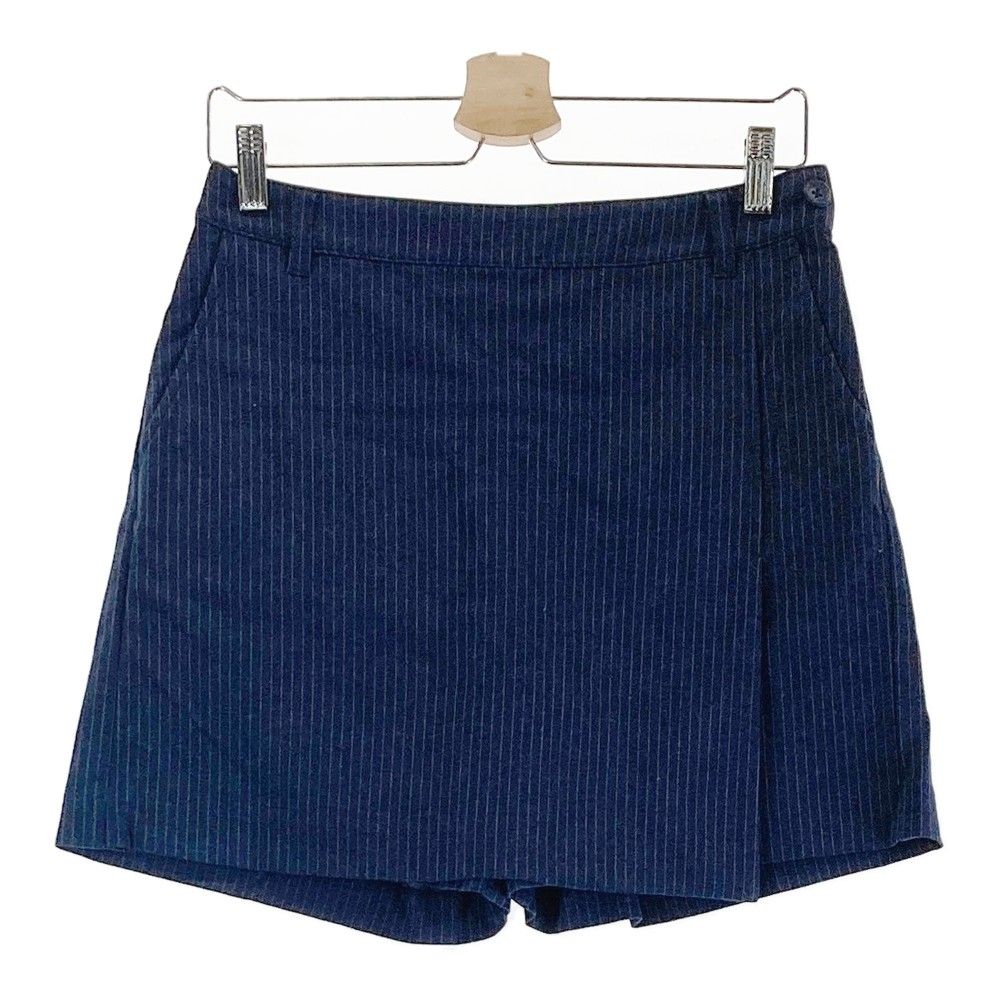 サイズ：L BEAMS GOLF ビームスゴルフ キュロットスカート ストライプ