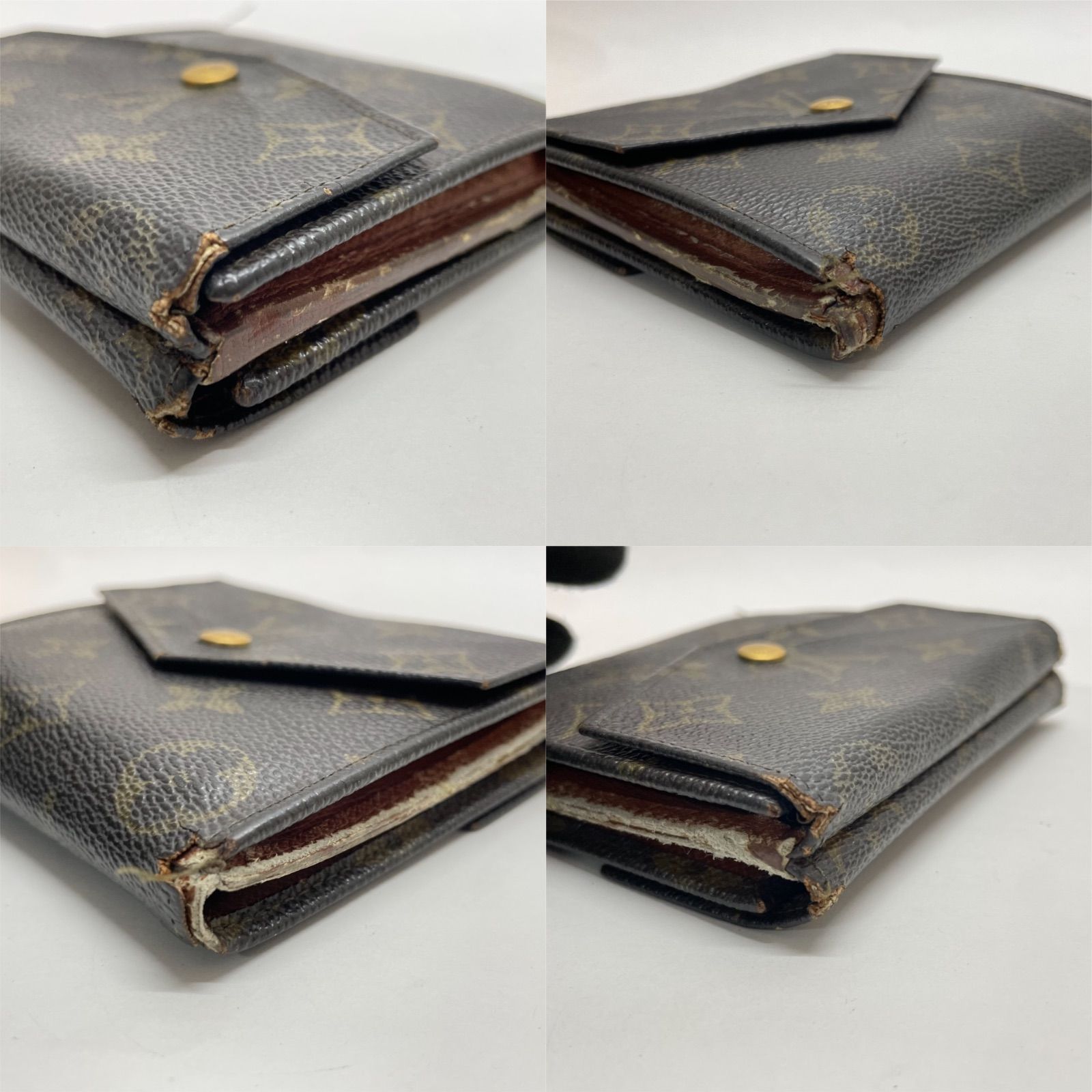 ルイヴィトン　財布　折りたたみ　ヴィンテージ　1983年　半世紀近く前 ルイヴィトン 財布 折りたたみ ヴィンテージ 1983年 半世紀近く