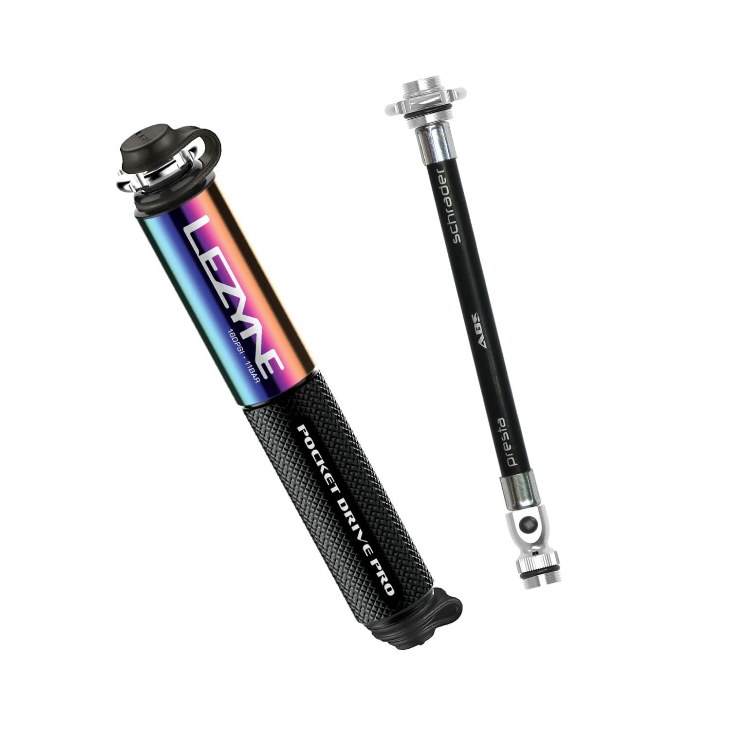 【在庫処分】空気入れ POCKET ハンドポンプ DRIVE 自転車 PRO LEZYNE(レザイン) 仏式 LEZYNE(レザイン) 米式 日本正規品】 14cm【日本正規品】