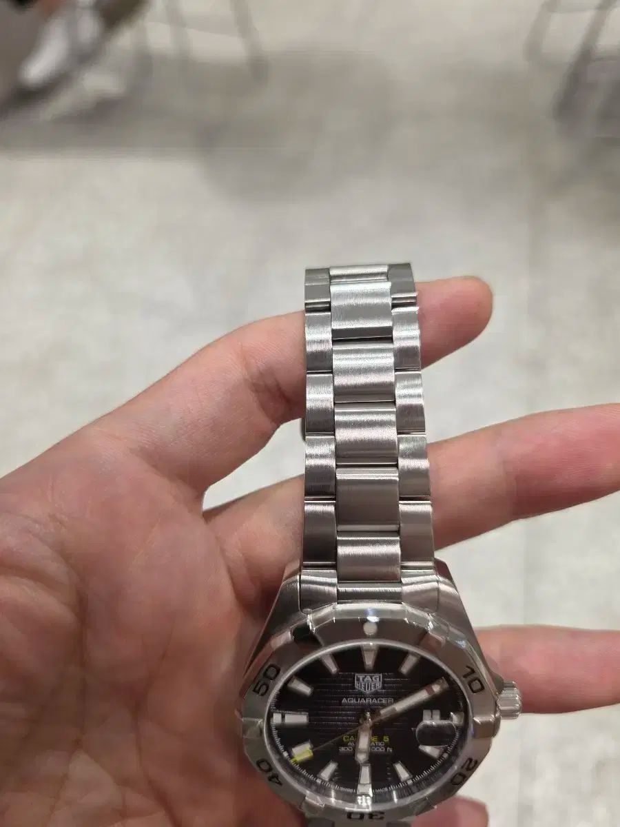 TAG Heuer Aquaracer 腕時計 シルバー TAG HEUER タグホイヤー アクア