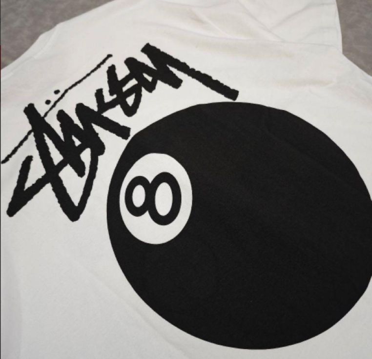 Stussy × Nike SS 8 Ball T-Shirt Tee White Size XS-XXL Japan