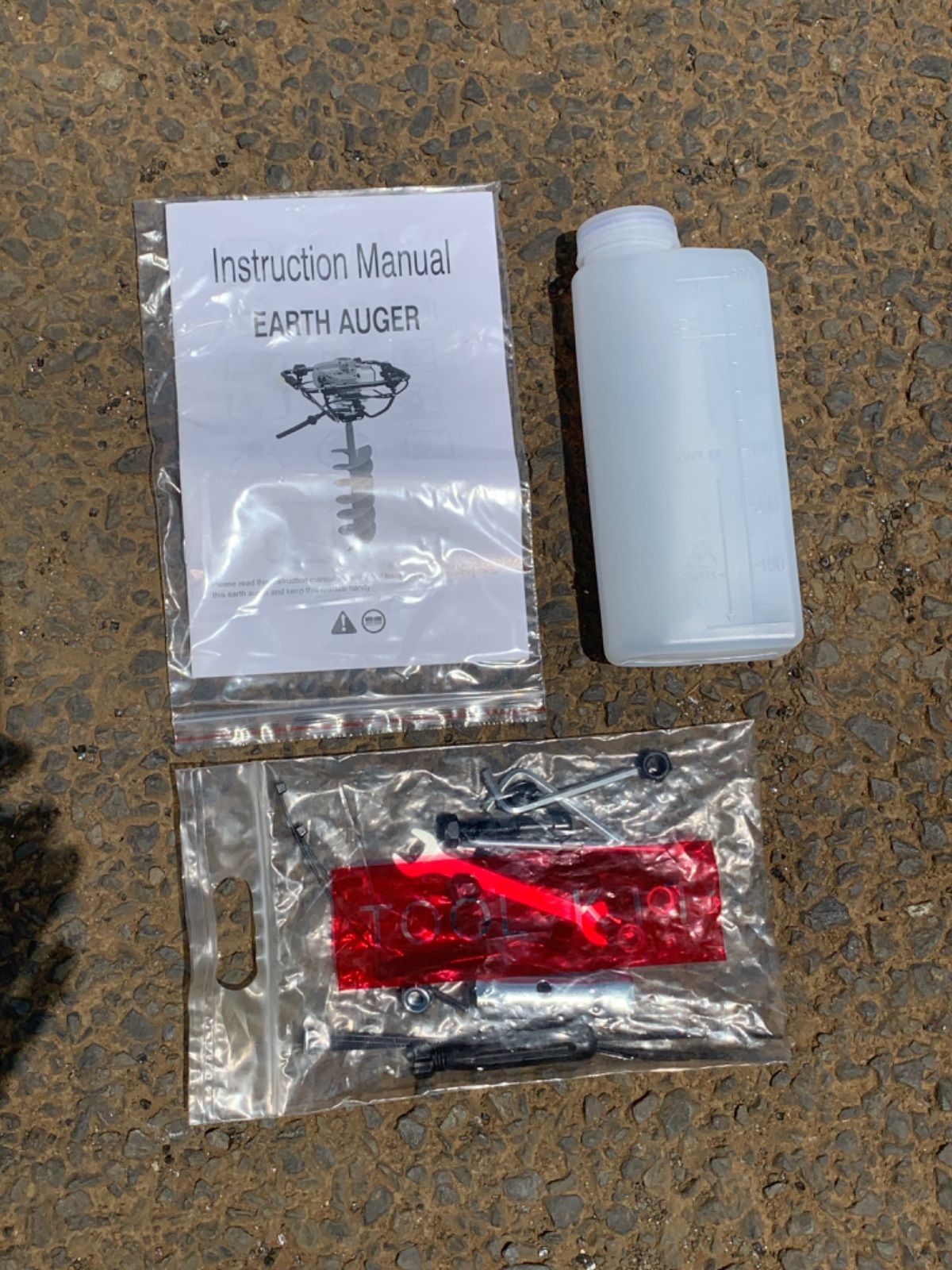 エンジンオーガー52cc!! 新品 お好きなサイズドリル1本付き!!