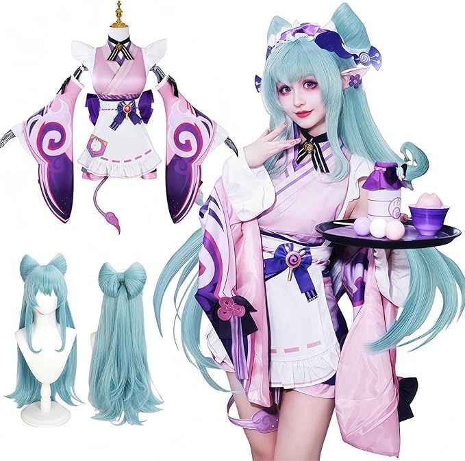 原神 コスプレ カチーナ ナタ 衣装 フルセット 靴 ナタ Shining Jade