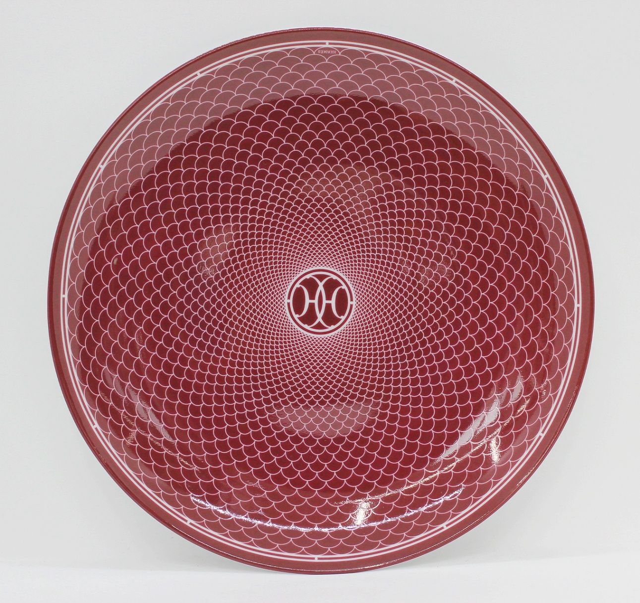 HERMES(エルメス) デザートプレート セール No2 〈Hデコ〉 レッド 楽天