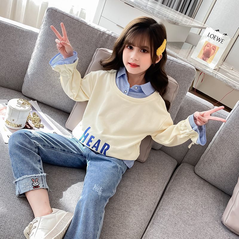 子供服 セットアップ 女の子 上下セット キッズ 2点セット（重ね着風Tシャツ＋スカート風パンツ）（女の子 | キッズトップス 重ね着風トップス」の人気商品一覧 安い商品を通販 トップス ノースリーブ : 運動着 [JellyBaby] ワンピース