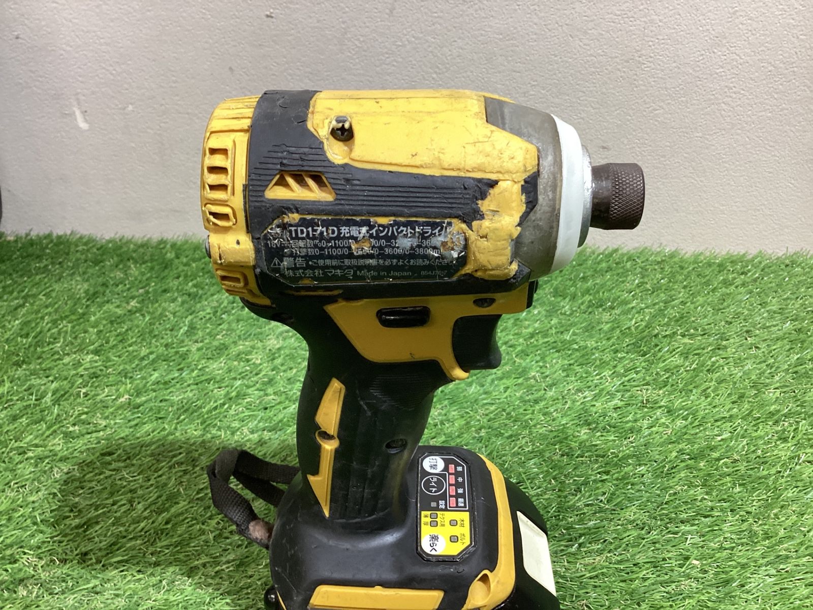 中古動作品】マキタmakita♪18vコードレスインパクトドライバーTD171DGXFY♪バッテリー1個充電器付♪アクトツール富山店♪A - メルカリ