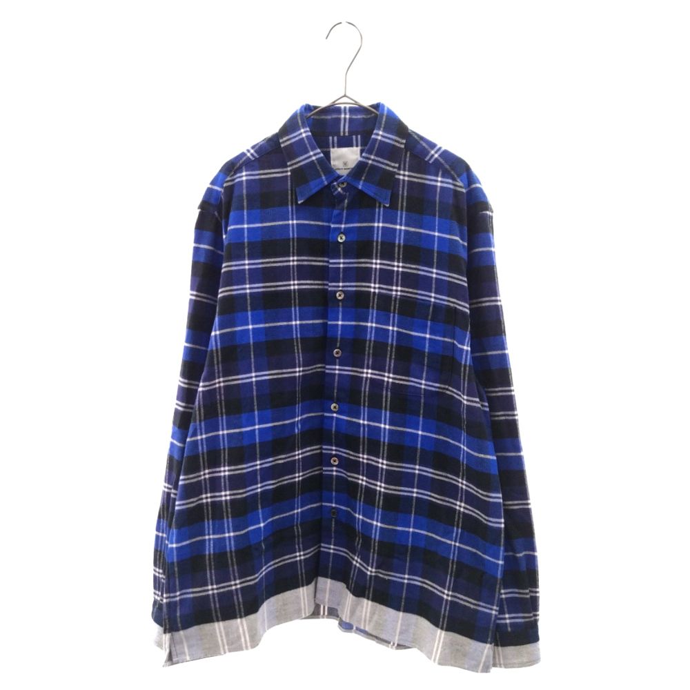 uniform experiment LINE FLANNEL BIGSHIRT uniform experiment