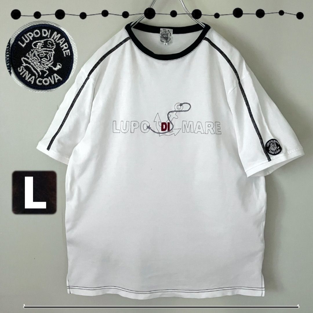 LUPO DI MARE SINA COVA/シナコバ☆鹿の子クルーネックTシャツ