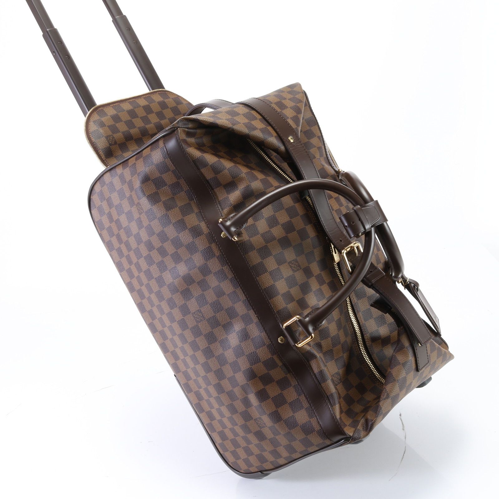 新品同様 ルイヴィトン ダミエ エオール50 2WAY スーツケース キャリーケース ボストン バッグ 出張 旅行 メンズ EHM S111