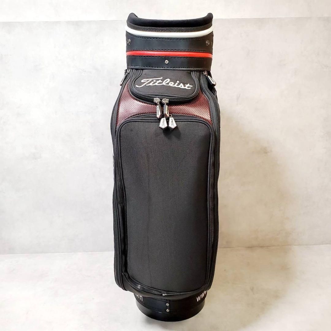 美品】Titleist タイトリスト キャディバッグ ゴルフバッグ ツアー