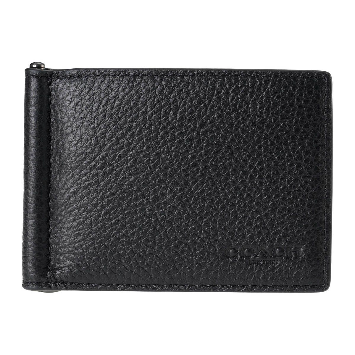 COACH マネークリップ 新品 チャコール デニム 新作 メンズ 超最新作 COACH マネークリップ 財布 新品 チャコール×デニム メンズ