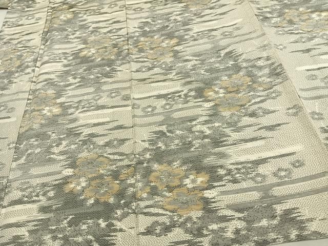 平和屋着物▽上質な紬 単衣 舞花文 正絹 逸品 AAAV8426fy - メルカリ