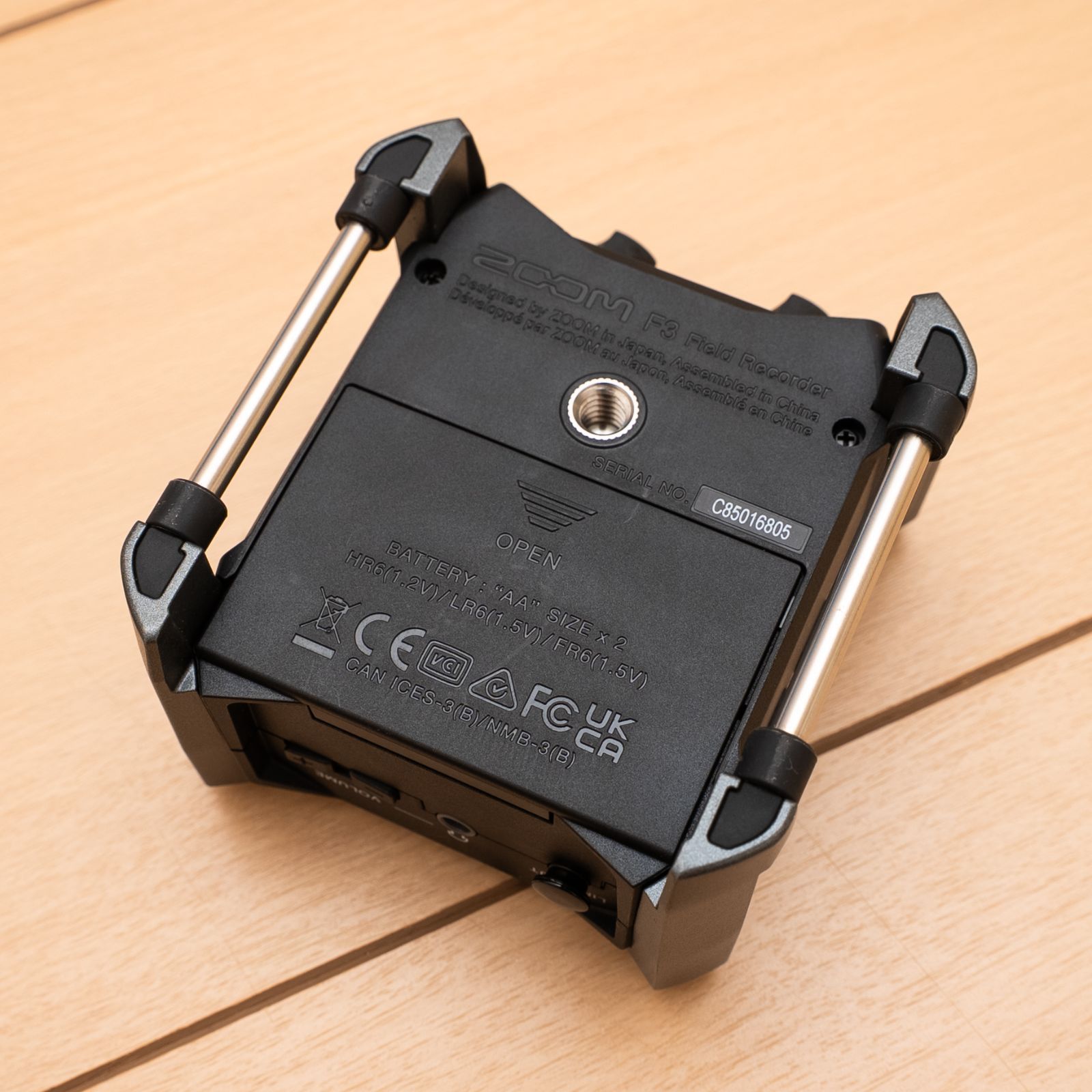 美品中古・BTA-1付属】ZOOM F3 フィールドレコーダー｜32bit