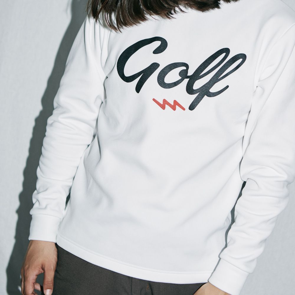 ELECTRIC GOLF 3D Logo Mock Neck L/S Tee White - メルカリ