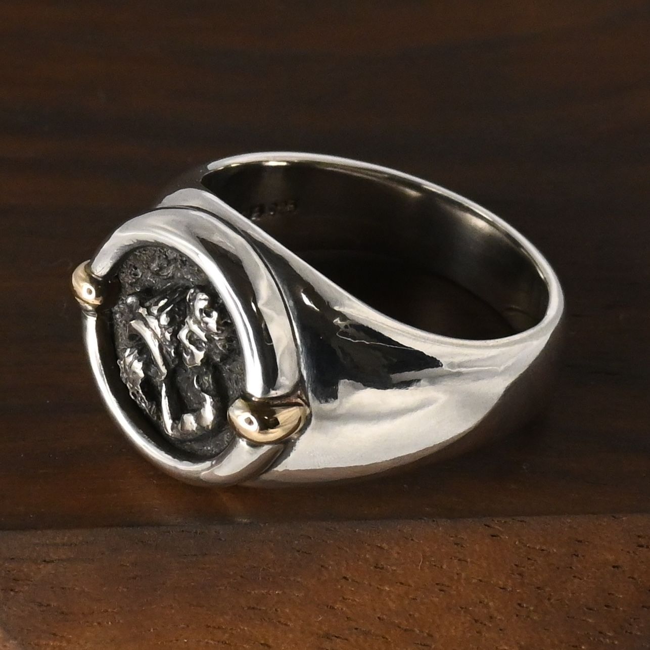美品　11号　スタージュエリー　silver　K14　スター　リング　指輪 新品仕上げ】STAR JEWELRY silver925 k14 リング 11号 水瓶座 スター