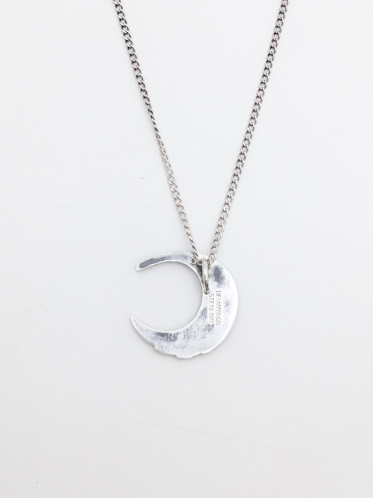 中古 良品】希少 ティファニー TIFFANY&Co. フェザー ムーン