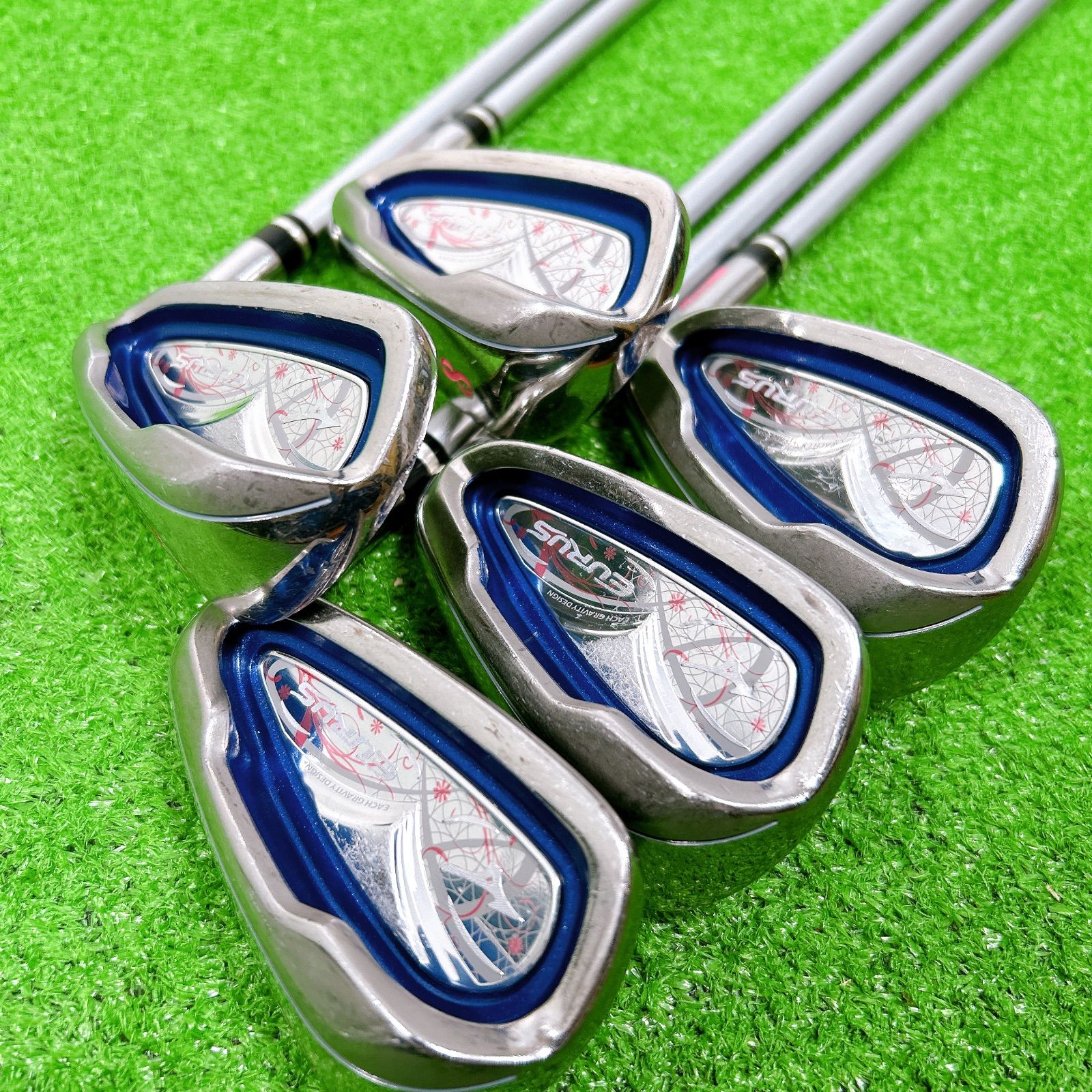 ミズノ EURUS ユーラス レディースアイアン 5本 初心者 女性 L 優しい