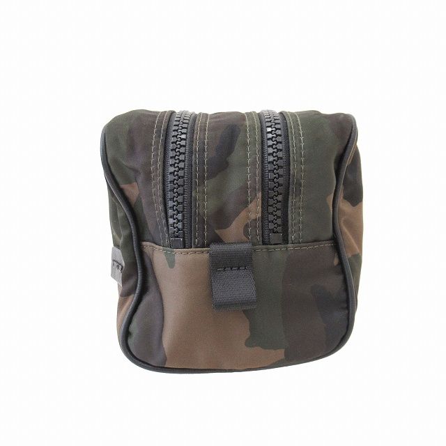 ⭐︎美品⭐︎モンクレール BEAUTY 2 ZIP ポーチ 総柄 16aw モンクレール MONCLER BEAUTY 2 ZIP BEAUTY CASE カモフラ