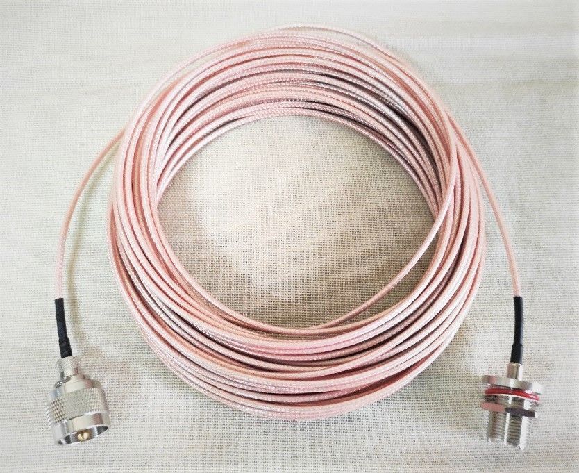 低損失テフロン 15m Mオス-Mメス 新品