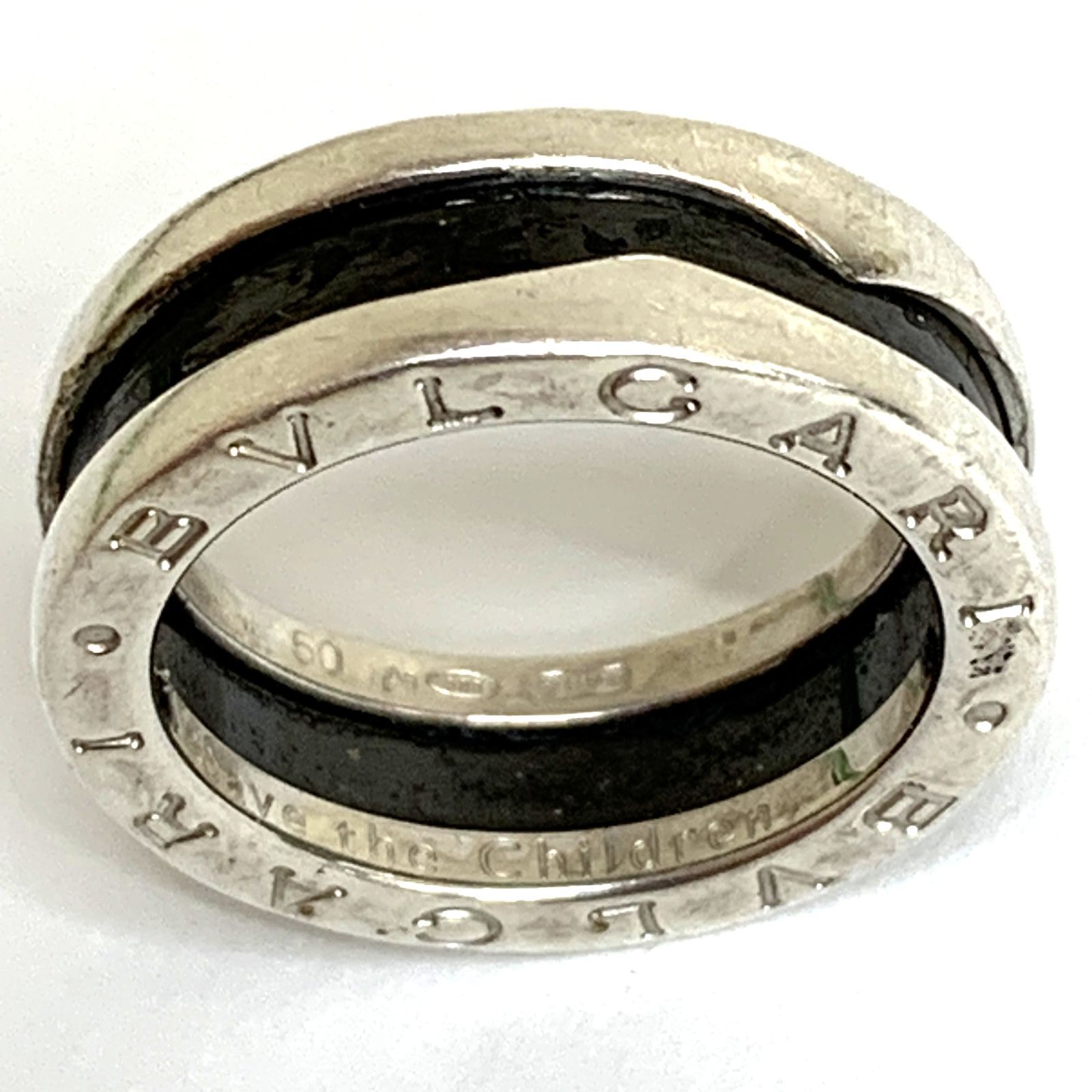 BVLGARI セーブ・ザ・チルドレン シルバーリング 52 セーブ・ザ・チルドレン リング Multi 346109 | リング