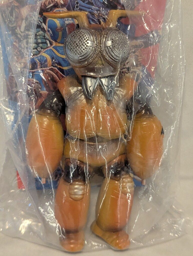 【未開封】東映レトロソフビコレクション 人造人間キカイダー オレンジアント 新色 クリアランス メディコム・トイ 東映レトロソフビコレクション 人造