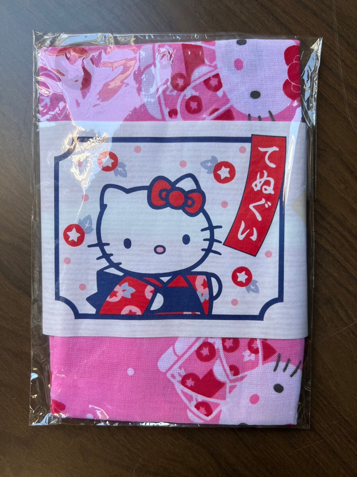 ハローキティ タキシードサム ☆ 手ぬぐい レトロ 当時物 レア 希少