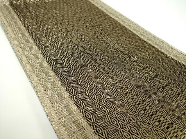 専用帯2129 ●さが美扱い ひなや工房 伊豆蔵明彦 高級 正絹 太鼓全通 袋帯 平和屋着物○ひなや工房 くむ・あむ・おる 伊豆蔵明彦 組織 六通