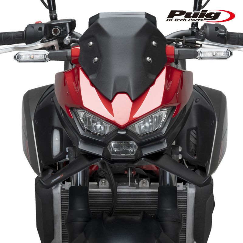 Puig 22190J DOWNFORCE NAKED FRONTAL SPOILERS [MATT BLACK