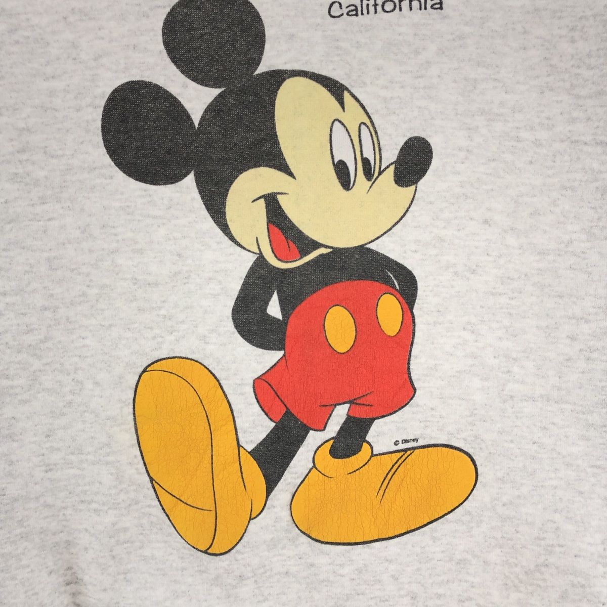 古着 90年代 TULTEX MICKEY MOUSE ミッキーマウス キャラクター 