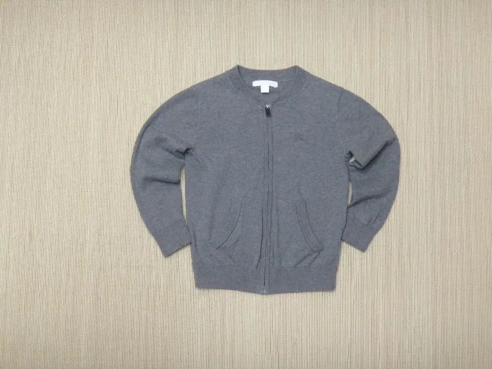 ( 6Y ) Burberry Kids(バーバリーキッズ) ニット ジップアップ カーディガン