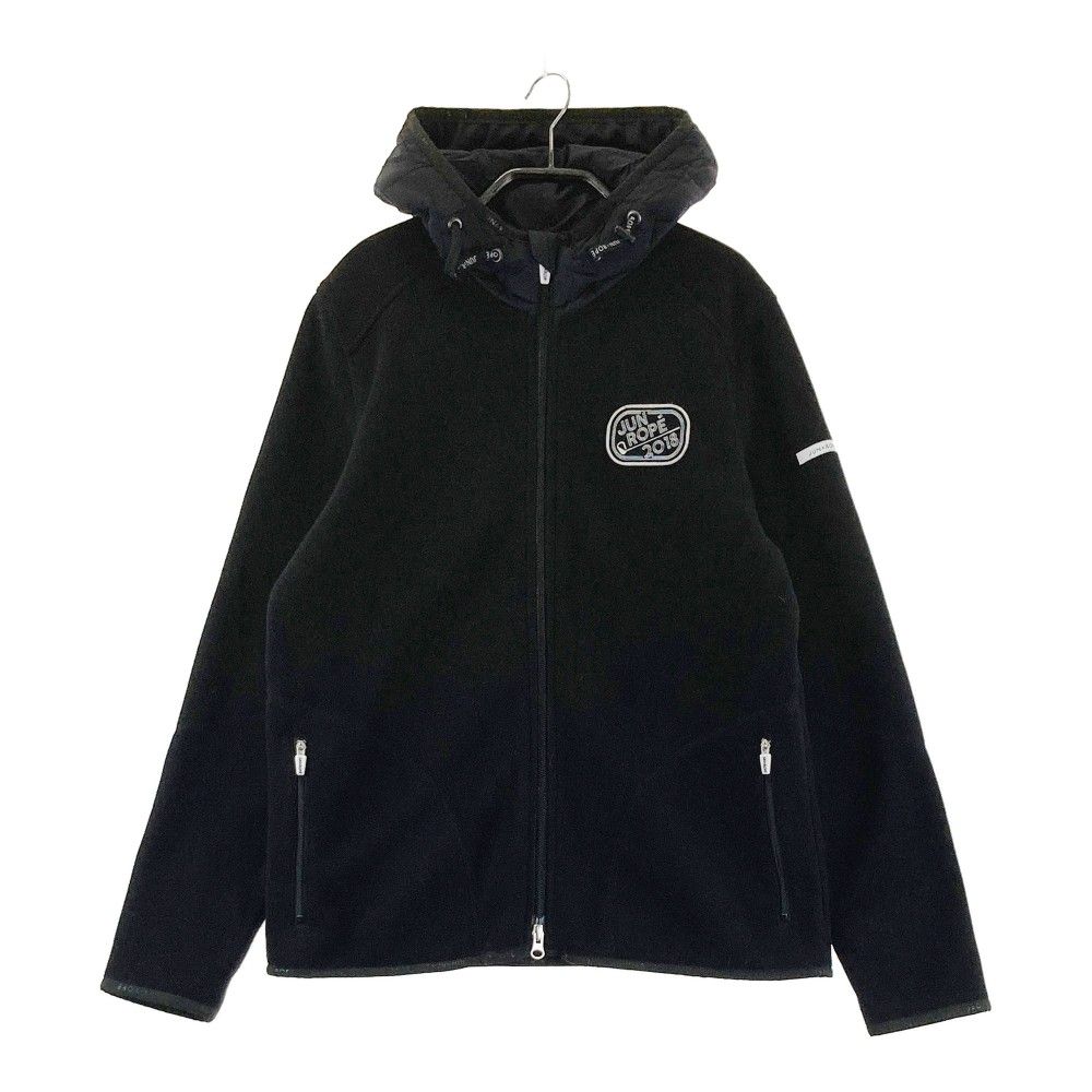 サイズ：L JUN&ROPE ジュン アンド ロペ フリース 中綿 ジップパーカー