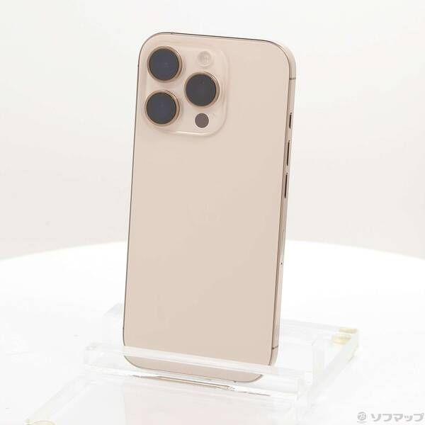 〔 品〕 iPhone16 Pro 128GB デザートチタニウム MYMX3J A SIMフリー 352